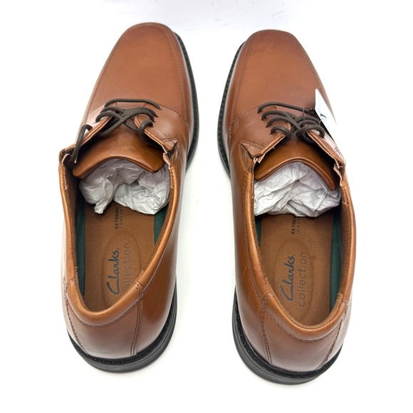 Clarks Men's Cosgrove Apron Dress Shoes
Oxfords Tan Leather Size 11.5M NWT/BOX - Picture 7 of 11